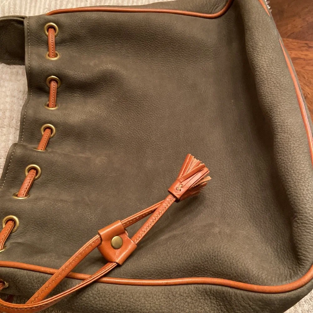 GHURKA Vintage Suede Shoulder Bag - Picture 5 of 10